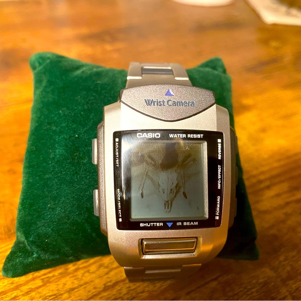 Casio wrist watch camera wqv-1